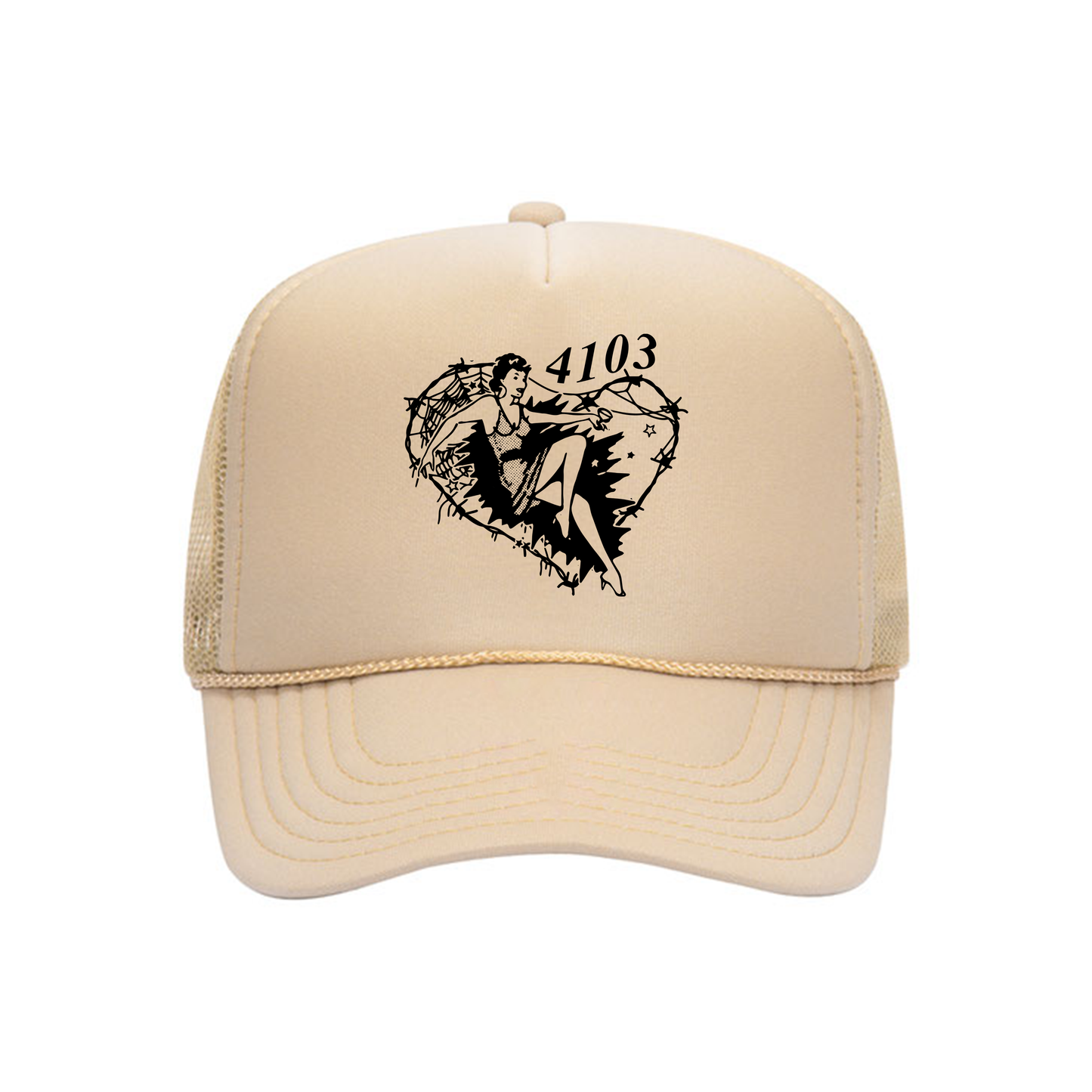 spider girl foam trucker